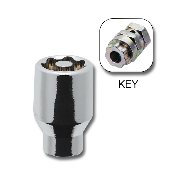 12MM X 1.50  ET Conical Wheel Lock Set 1/Set - Storage